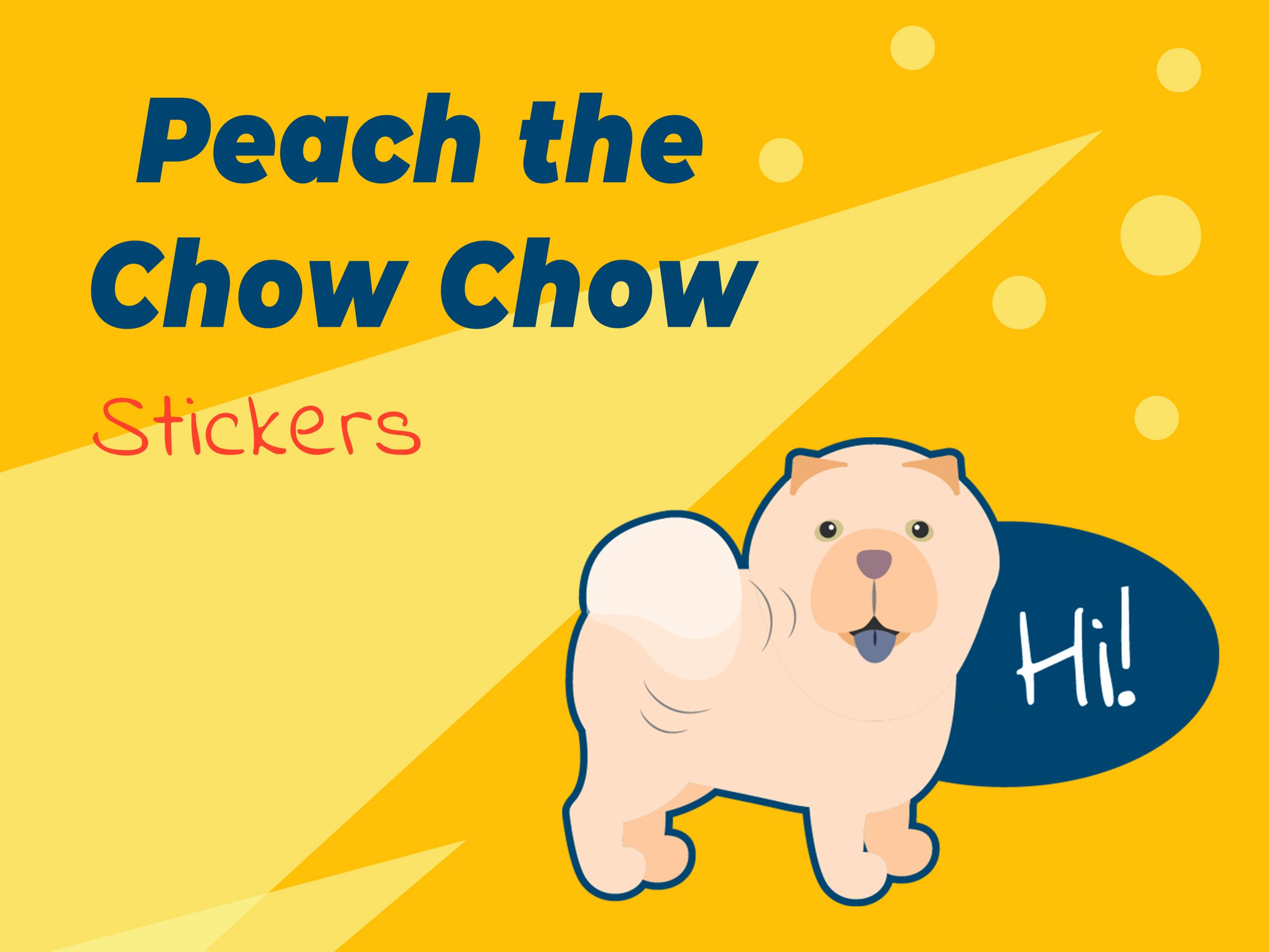 Peach the Chow Chow